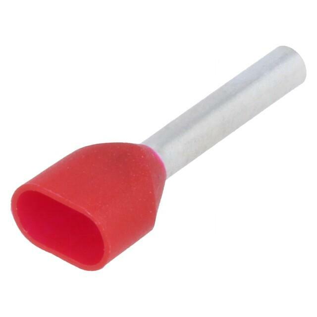 WEIDMÜLLER Tip: bootlace ferrule; insulated,double