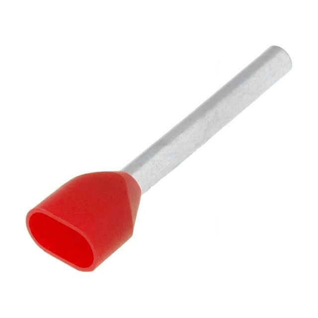 WEIDMÜLLER Tip: bootlace ferrule; insulated,double