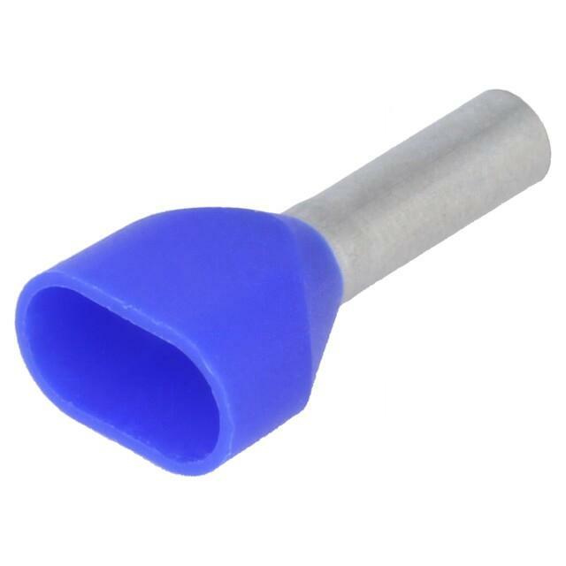 WEIDMÜLLER Tip: bootlace ferrule; insulated,double