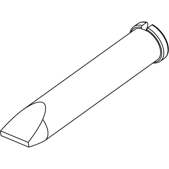 Tip; chisel; 5mm; for soldering iron