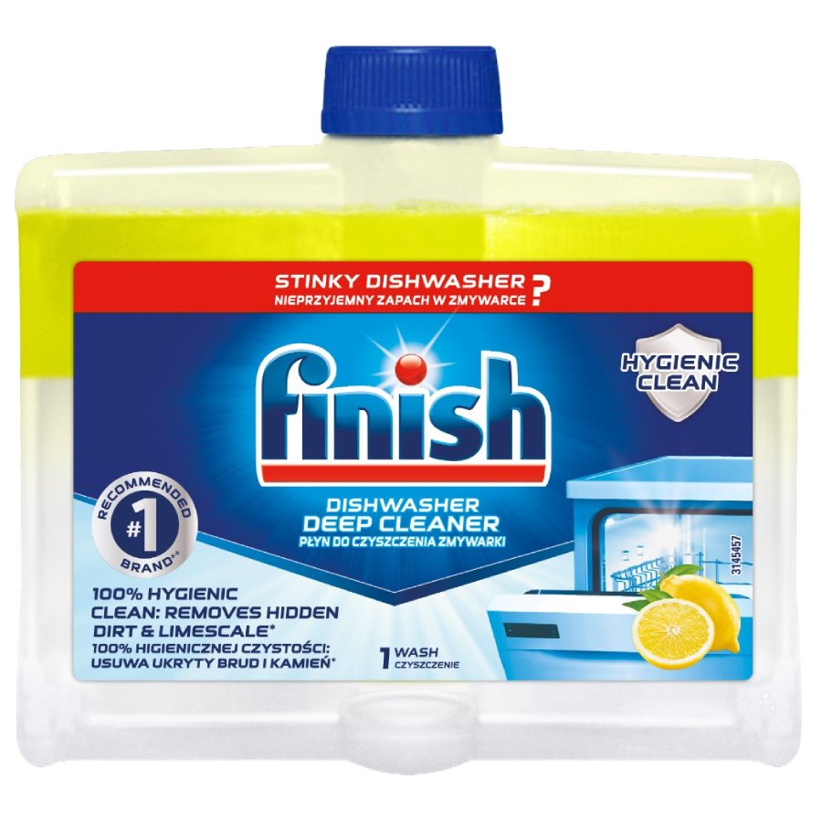 Tīrītājs Finish trauku mazg.automātiem Lemon