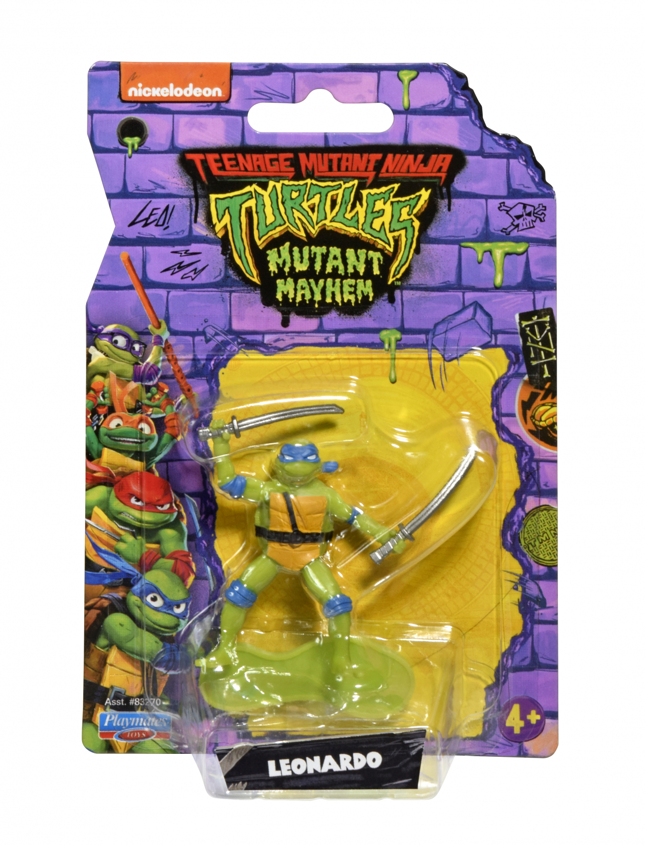 TMNT mini figūriņa Leonardo, 83271 |