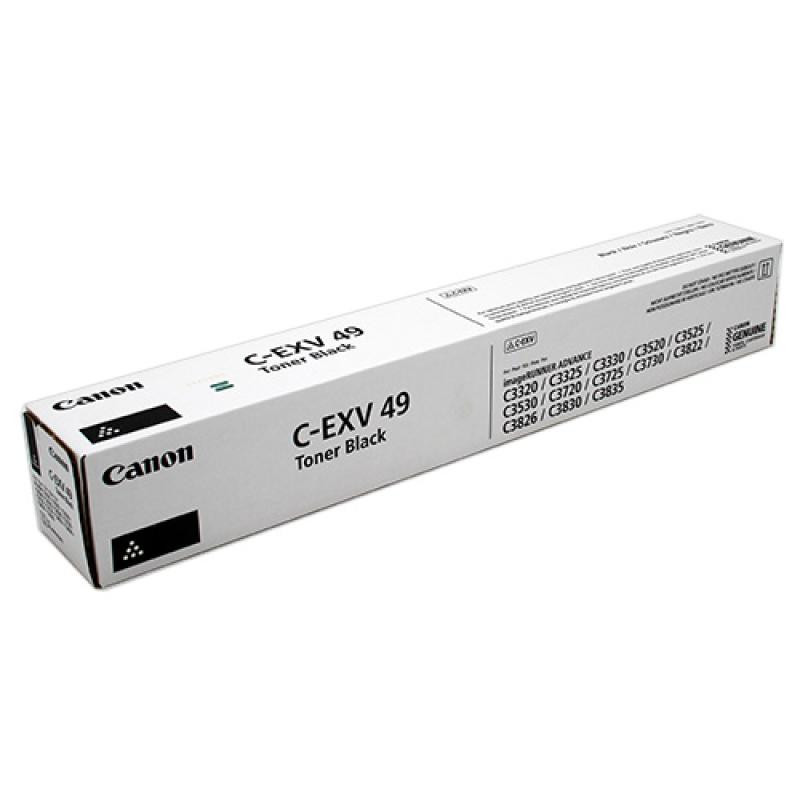 Toner Canon C-EXV49 Black Oriģināls (8524B002AA)