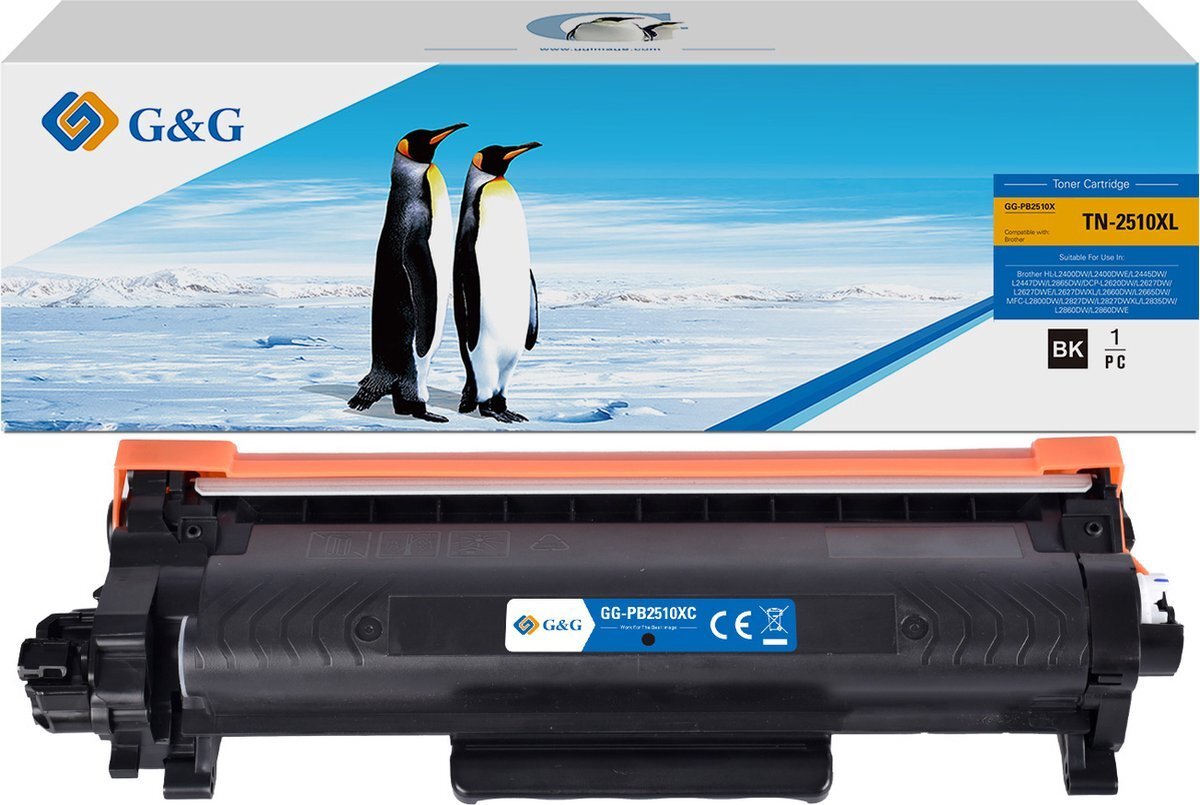 Toner G&G Toneris saderīgs ar Brother