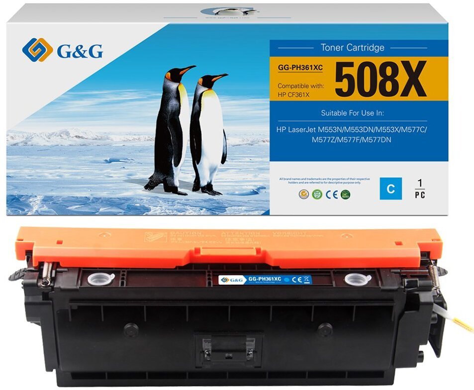 Toner G&G XL toneris saderīgs ar