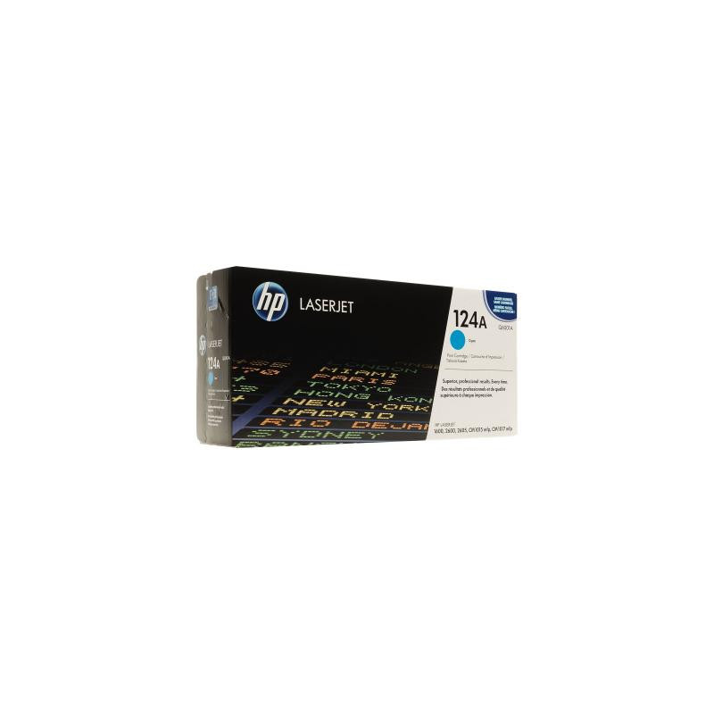 HEWLETT PACKARD Toner HP 124A Cyan
