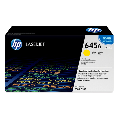 HEWLETT PACKARD Toner HP 645A Yellow
