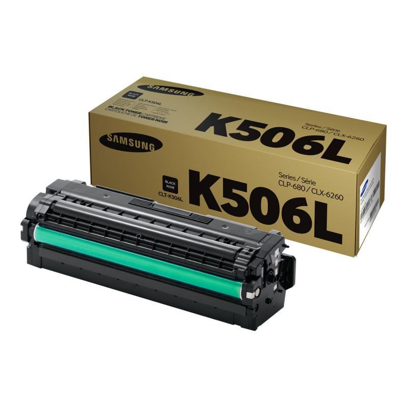 Toner Samsung CLT-K506L Black Oriģināls (SU171A)
