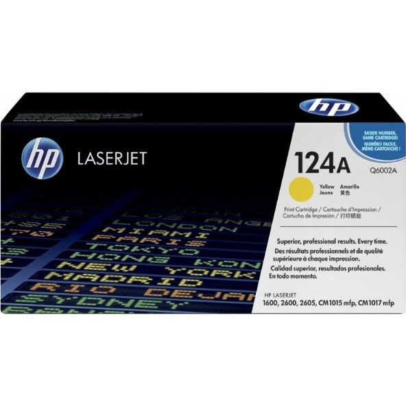 HEWLETT PACKARD Toneris HP 124A Yellow