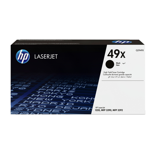 HEWLETT PACKARD Toneris HP 49X Black