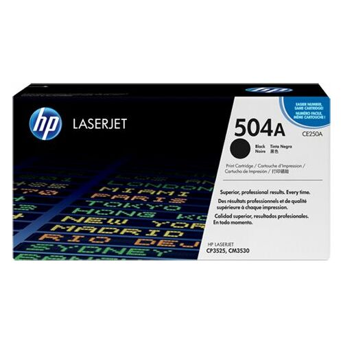 HEWLETT PACKARD Toneris HP 504A Black