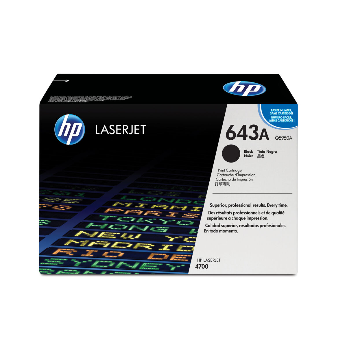 HEWLETT PACKARD Toneris HP 643A Black