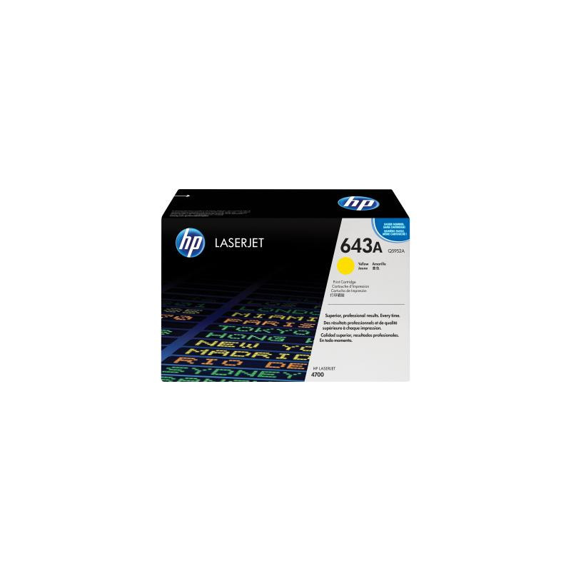 HEWLETT PACKARD Toneris HP 643A Yellow