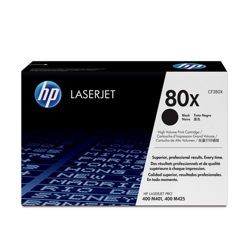 HEWLETT PACKARD Toneris HP 80X Black