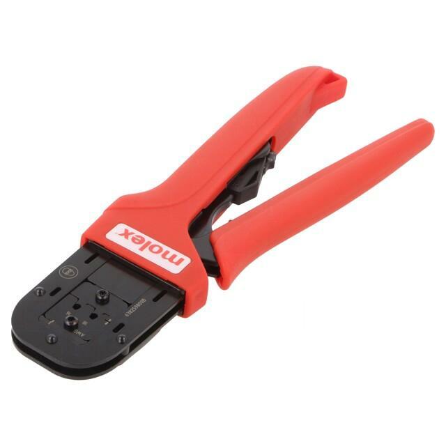 MOLEX Tool: for crimping; 18AWG÷16AWG; terminals