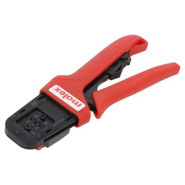 MOLEX Tool: for crimping; 30AWG÷20AWG; terminals