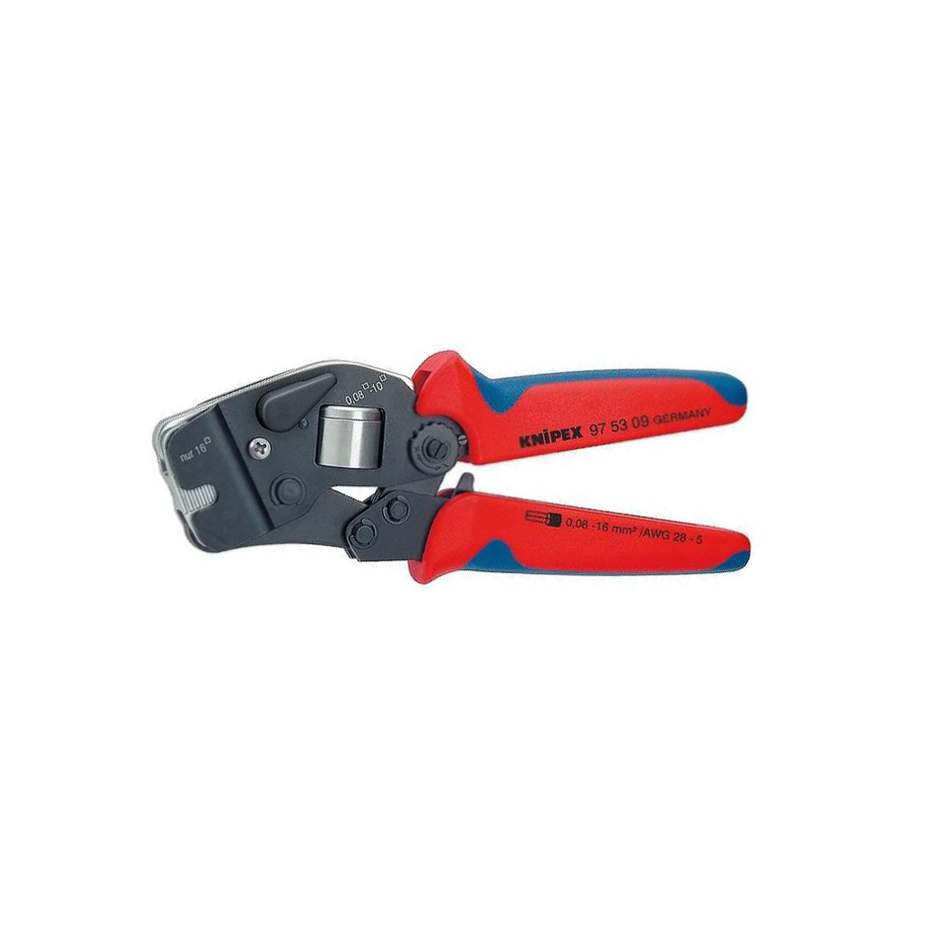 KNIPEX Tool: for crimping; insulated solder
