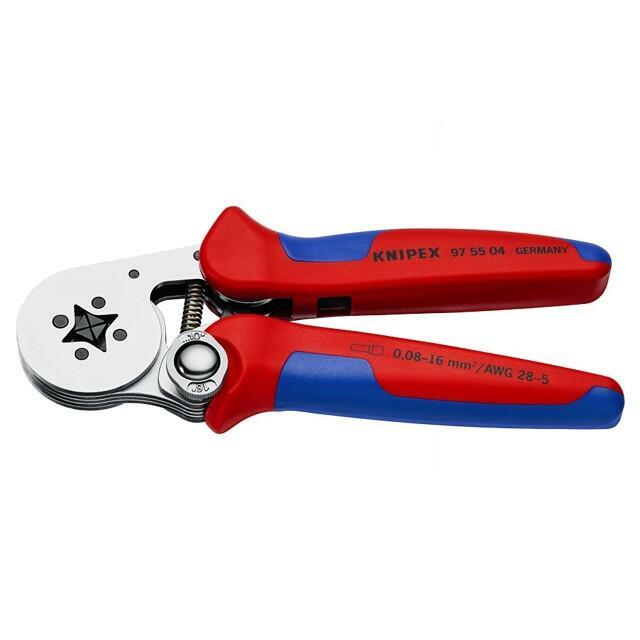 KNIPEX Tool: for crimping; insulated solder