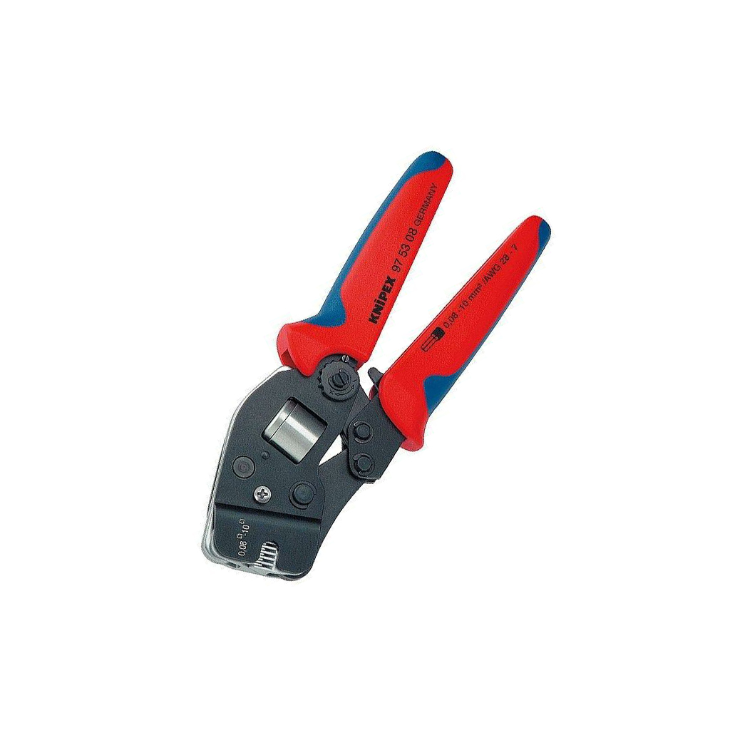 KNIPEX Tool: for crimping; insulated solder