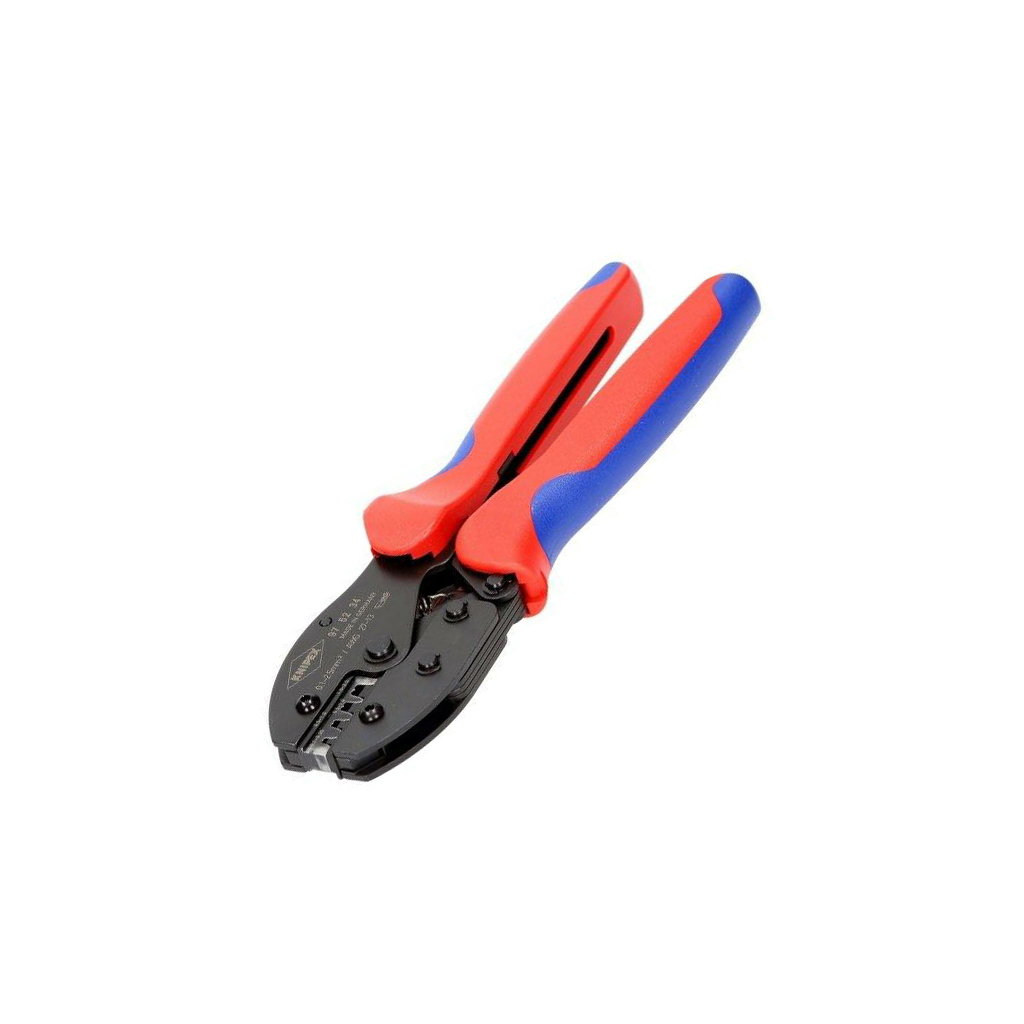 KNIPEX Tool: for crimping; non-insulated terminals