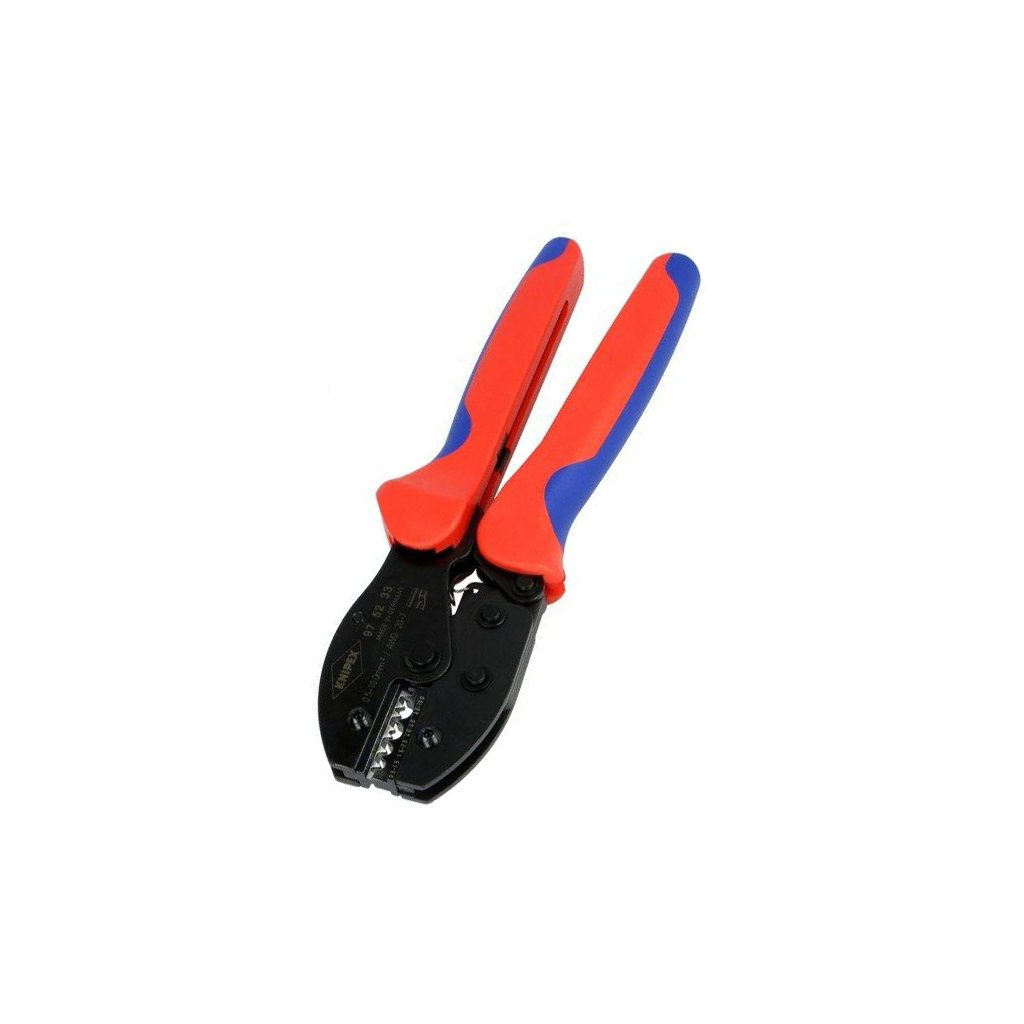 KNIPEX Tool: for crimping; non-insulated terminals