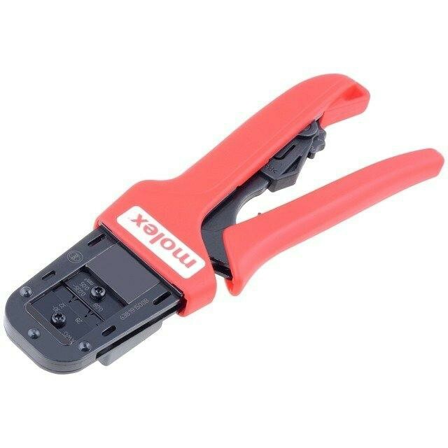 MOLEX Tool: for crimping; terminals; 0