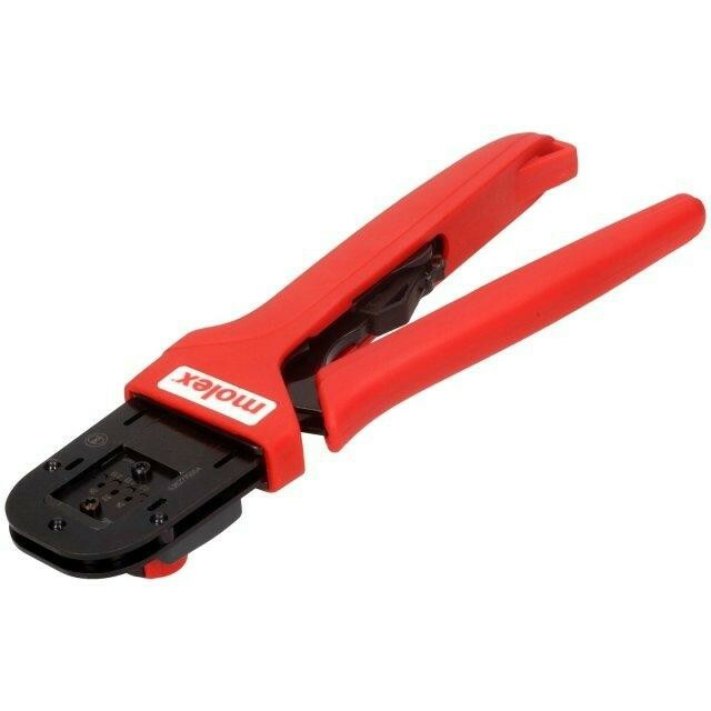 MOLEX Tool: for crimping; terminals; 22AWG