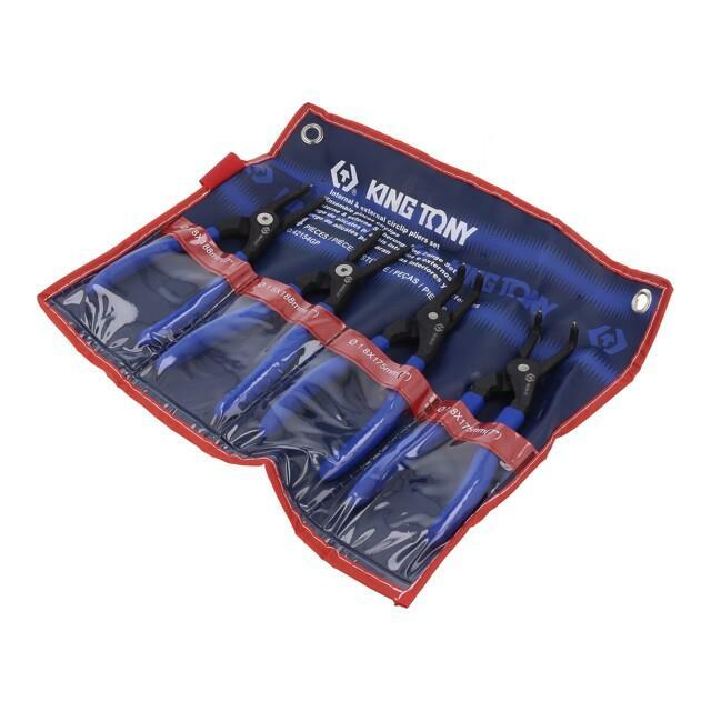 KING TONY Tools set: pliers; case