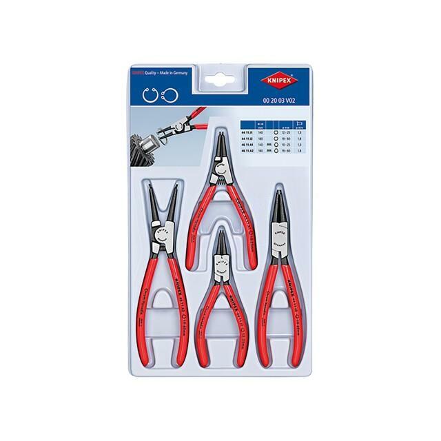 KNIPEX Tools set: pliers; for circlip