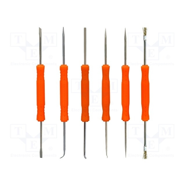 BEST Tools set: scrapers; 185mm; 6pcs