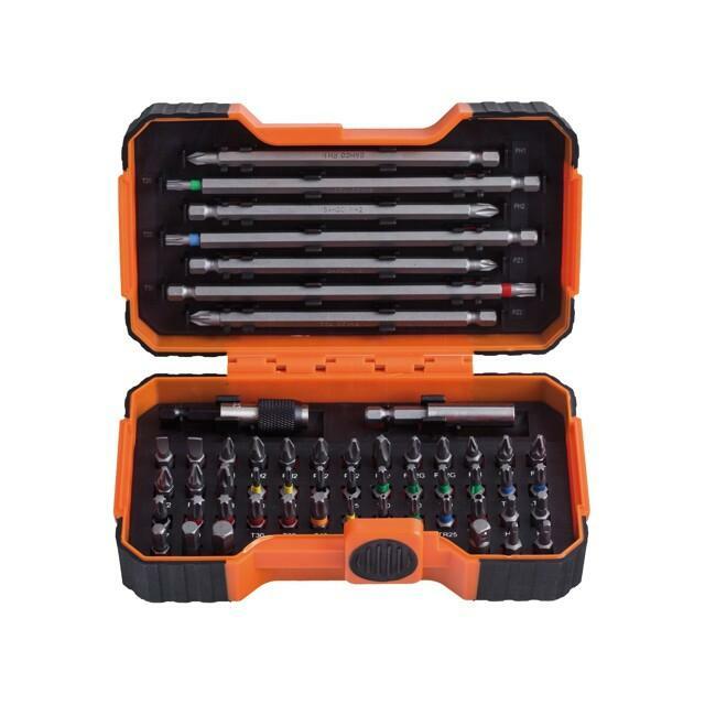 BAHCO Tools set: screwdriver bits; bag