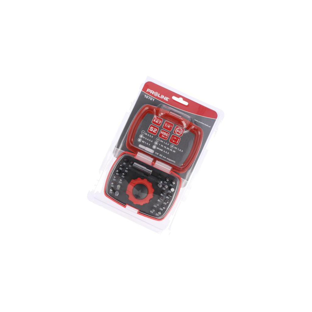PROLINE Tools set: screwdriver bits; Holder: