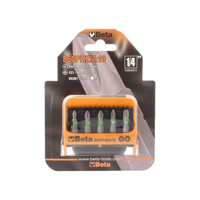 BETA Tools set: screwdriver bits; Phillips
