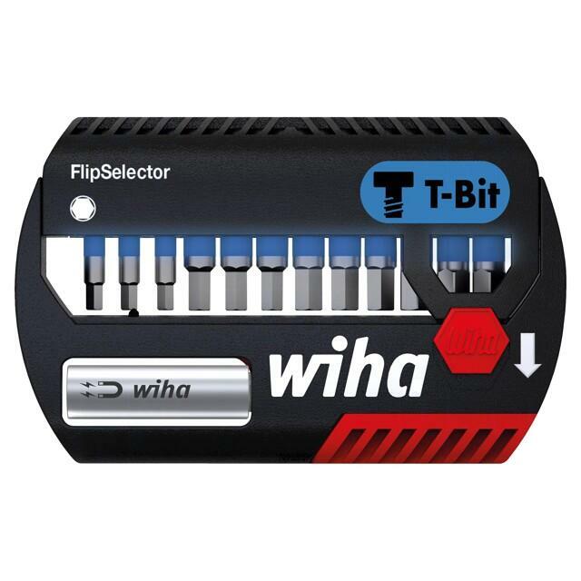 Tools set: screwdriver bits; plastic cassette
