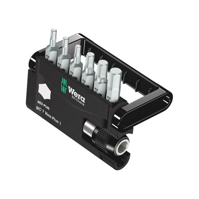 Tools set: screwdriver bits; plastic cassette