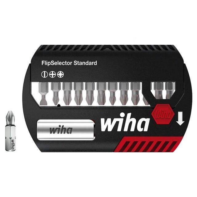 Tools set: screwdriver bits; plastic cassette