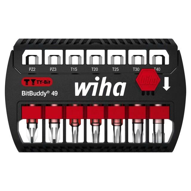 Tools set: screwdriver bits; plastic cassette