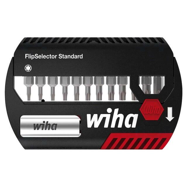Tools set: screwdriver bits; plastic cassette