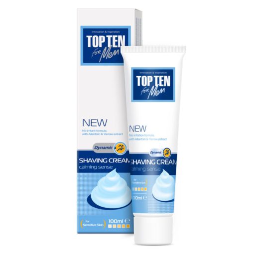 TOP TEN skūšanās krēms DYNAMIC, 100ml