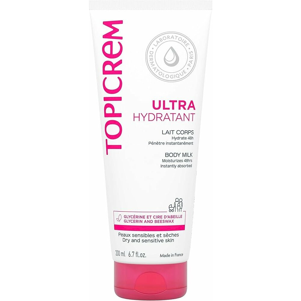 Topicrem Ultra-Moisturizing Body Milk Īpaši mitrinošs