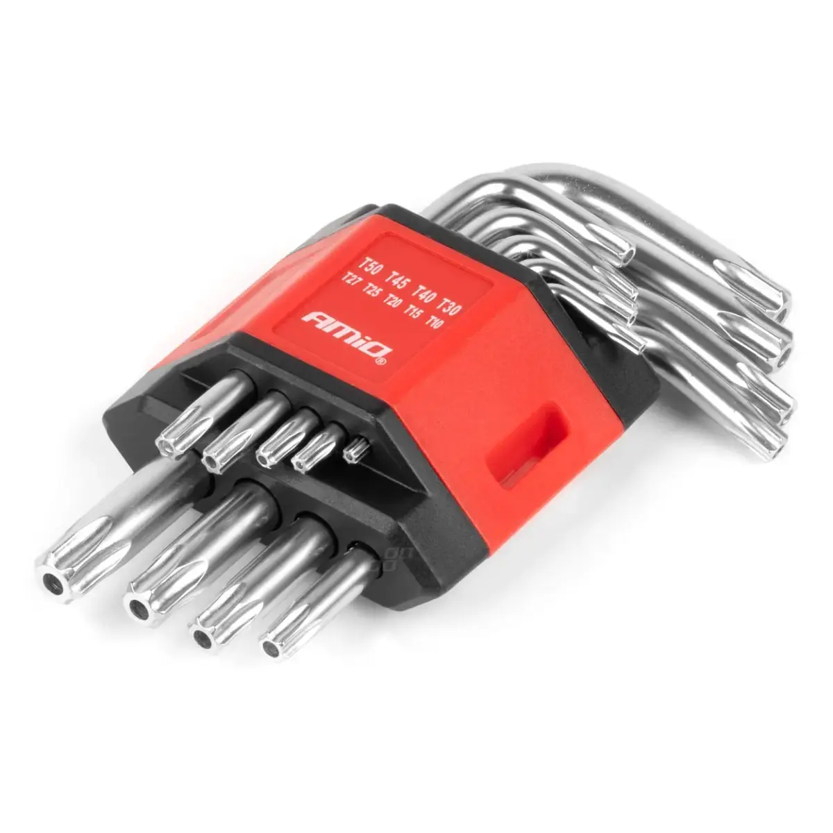 Torx atslēgas CRV, 9 gab. AMIO-01040