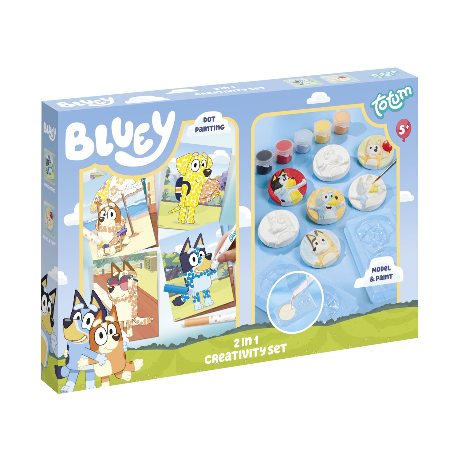 TOTUM radošais komplekts Bluey 2in1 Set