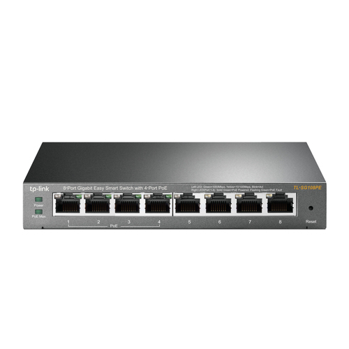 TP-Link 8 portu Gigabit viegli pārvaldāms
