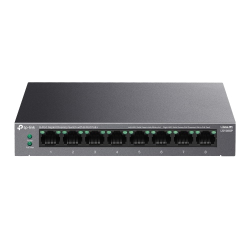 TP-Link LiteWave 8-Port Gigabit Desktop Slēdzis
