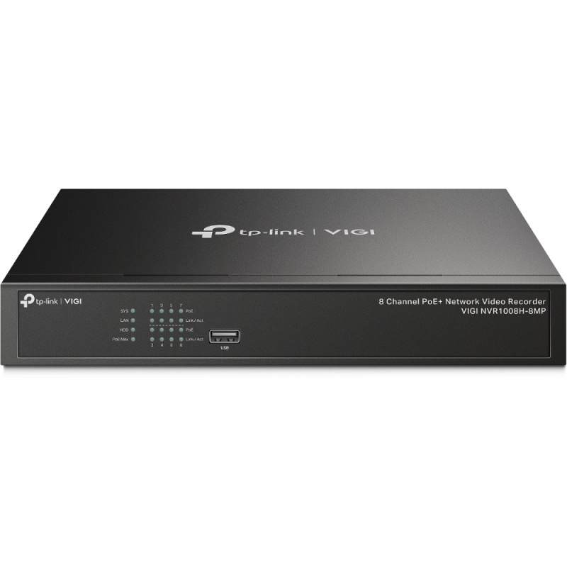 TP-Link VIGI NVR1008H-8MP 8 Channel PoE+