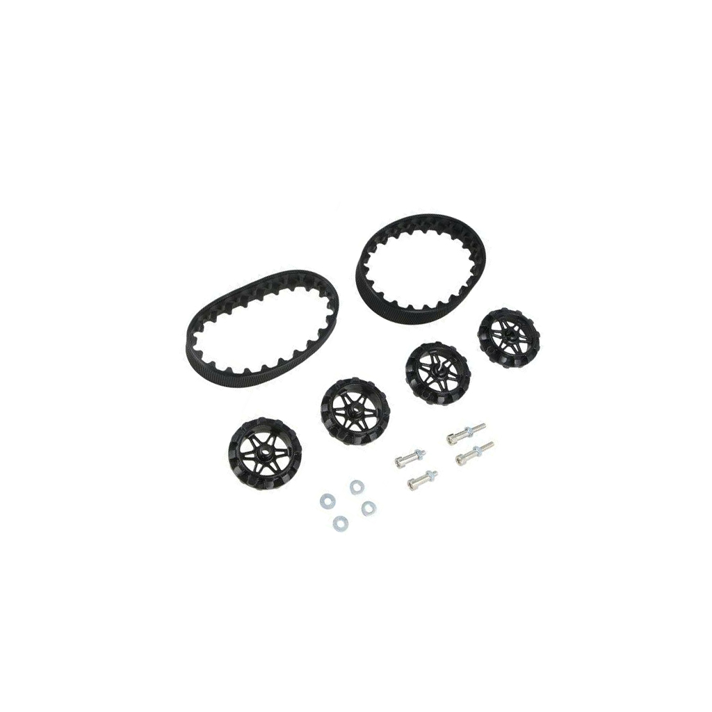 Tracks; Kit: 4 wheels,nut x2