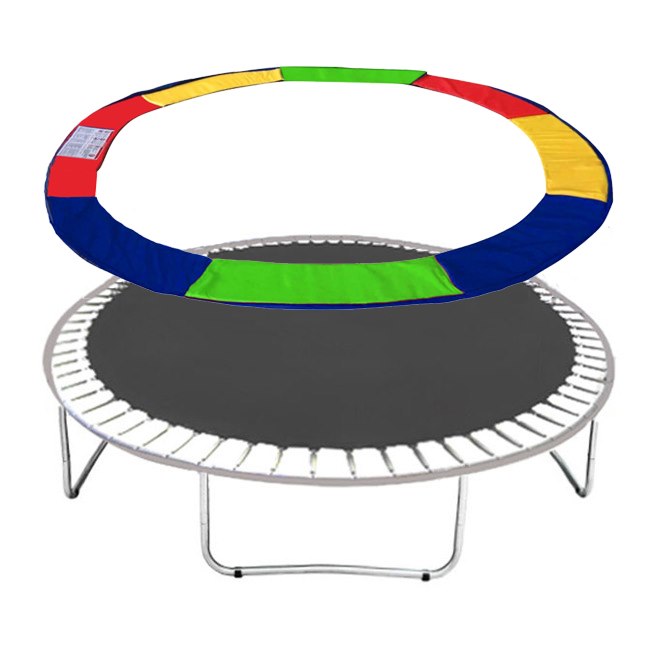 Springos Trampolīnas atsperu pārsegs daudzkrāsains (TP-13FT