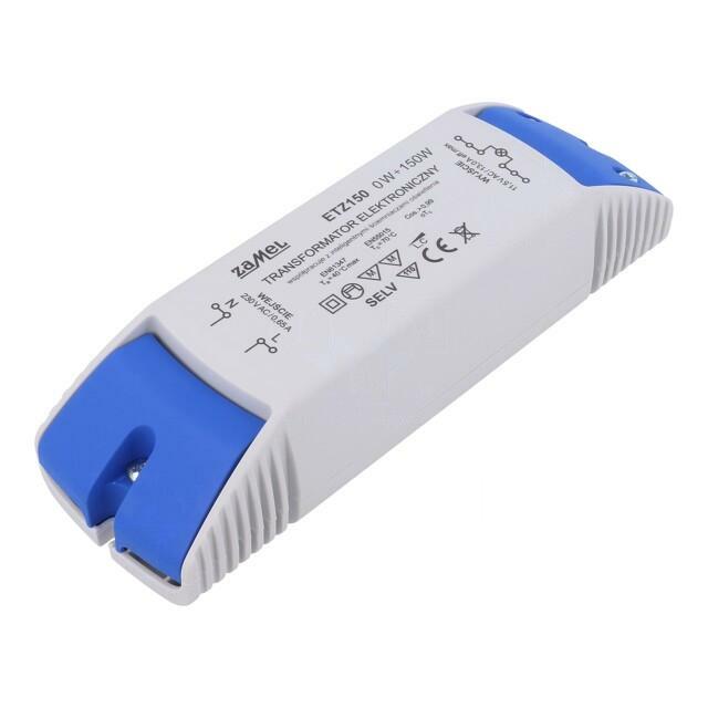 ZAMEL Transformer: electronic; 150VA; 230VAC; 11