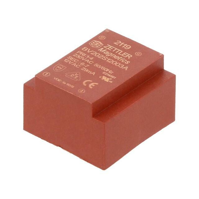 ZETTLER Transformer: encapsulated; 0.35VA; 230VAC