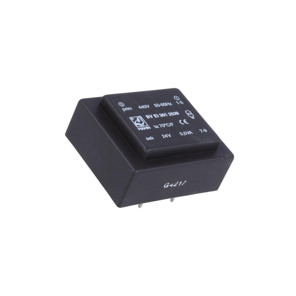 HAHN Transformer: encapsulated; 0.5VA; 440VAC